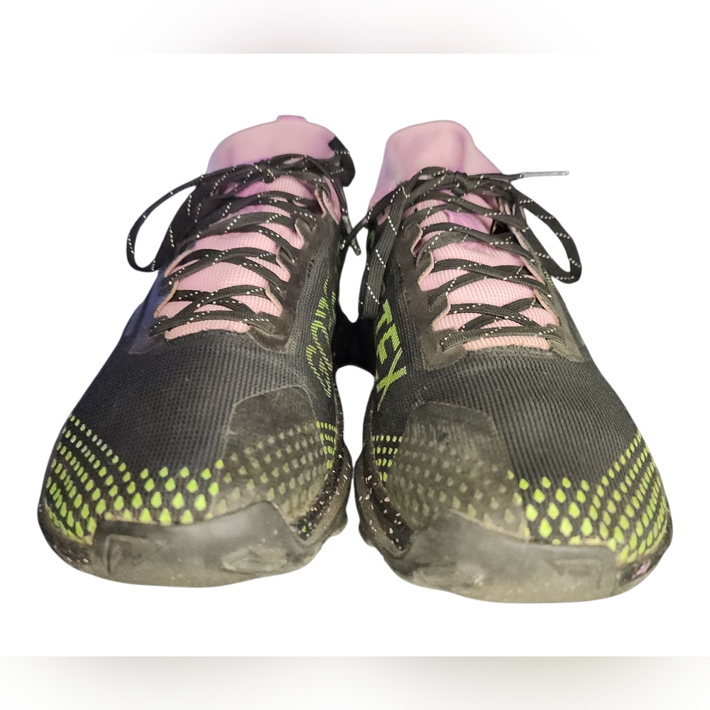 Nike React Pegasus Trail 4 GORE-TEX 'Black Pink Chlorophyll', Womens 10 - Picture 4 of 10